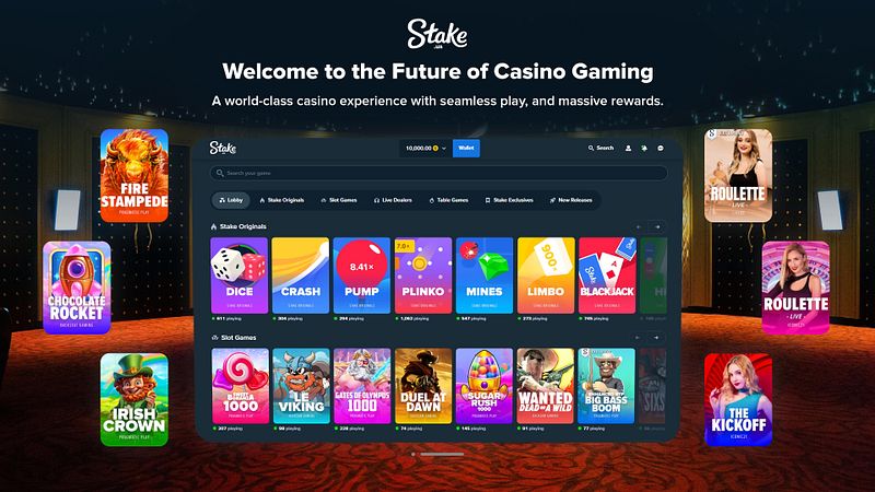 Screenshot of Stake US - Casino & Slots