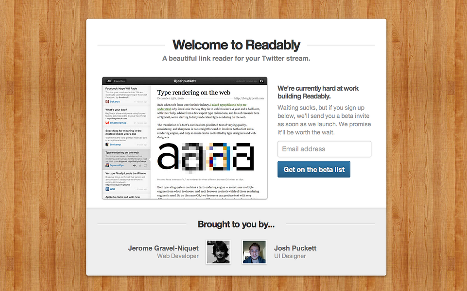 readably