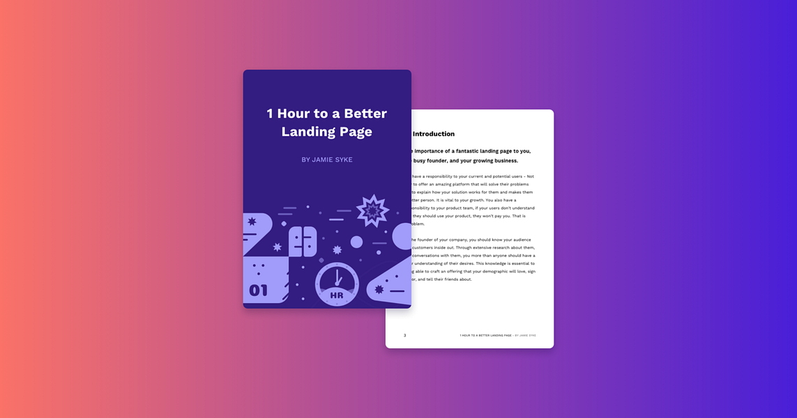 1 Hour to a Better Landing Page