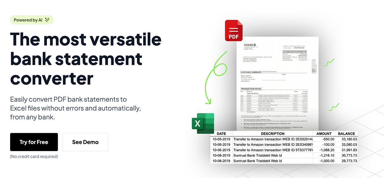 BankPDF: The world's most accurate bank statement converter | BetaList