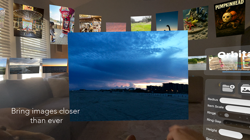 Screenshot of OrbitalGallery