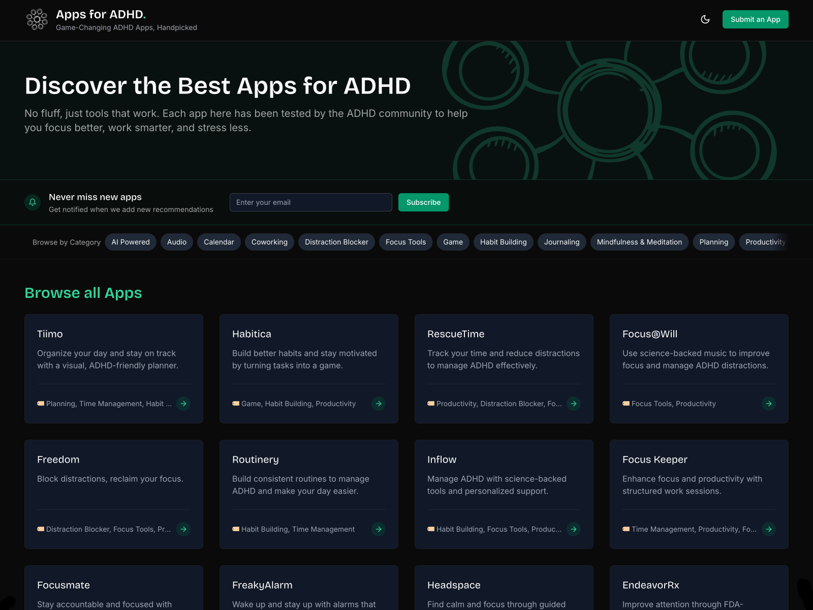 appsforadhd.com logo
