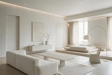 A room in the Minimalist style