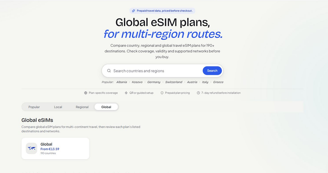 Horizon eSIM