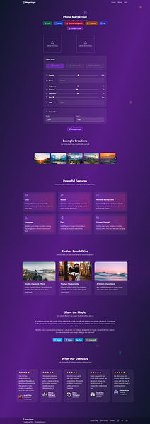Photo Merge Tool