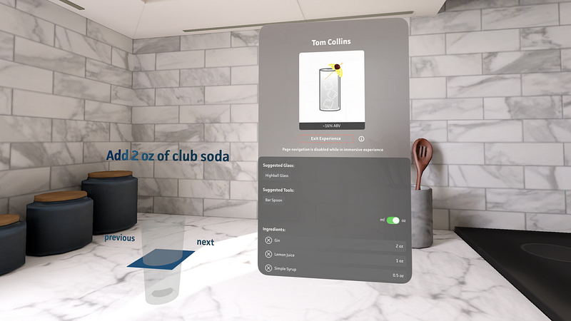 Screenshot of DrinkSmith: Home Bartender