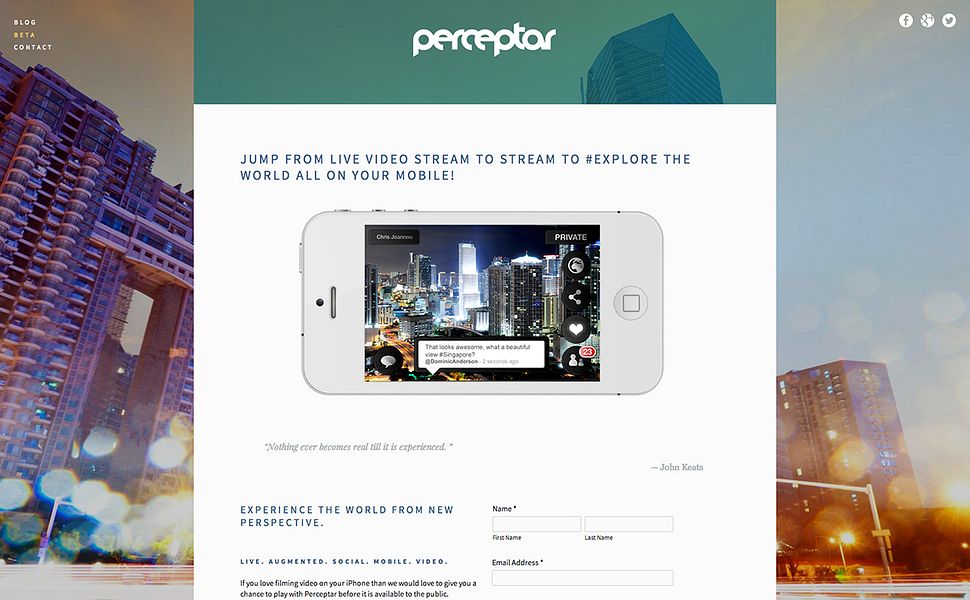 Perceptar