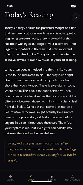 Aura Personality