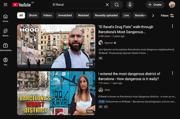 Map of a city area color-coded to indicate good (green) and bad (red) regions based on a hood area detector, with navigation and search interface elements.