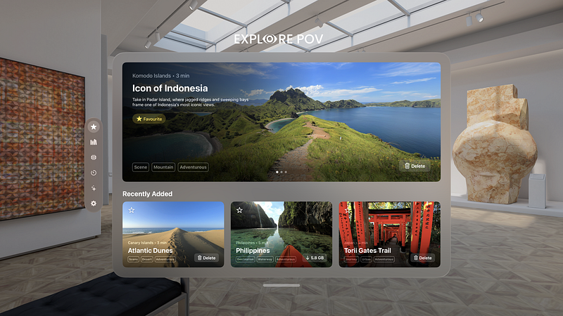 Screenshot of Explore POV