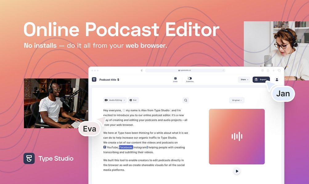 Online Podcast Editor