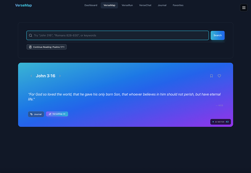 VerseMap AI
