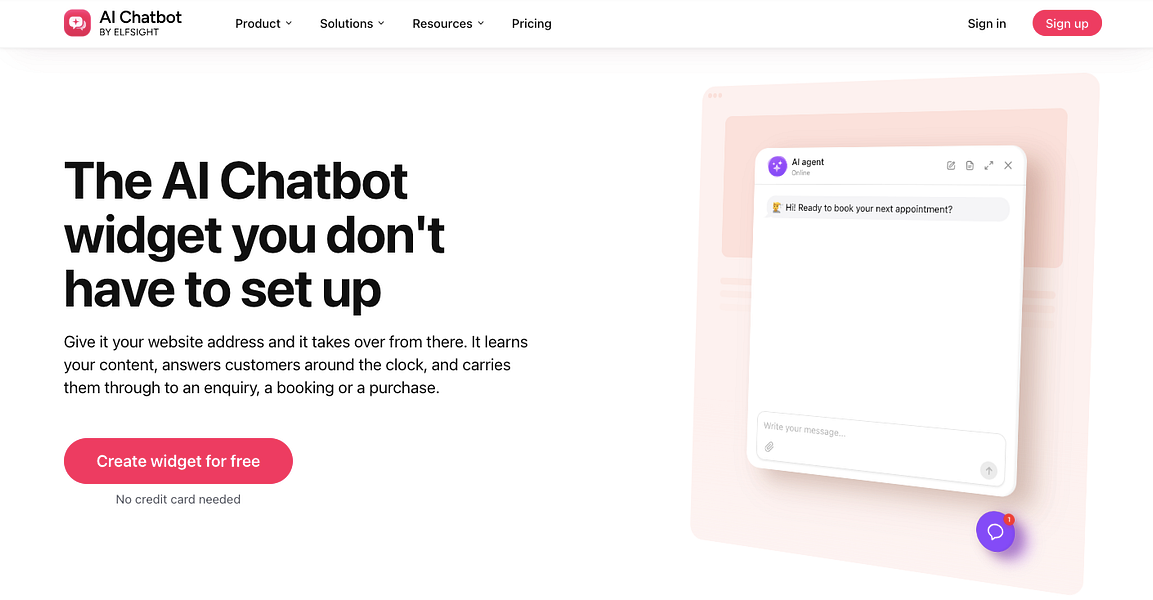 AI Chatbot by Elfsight