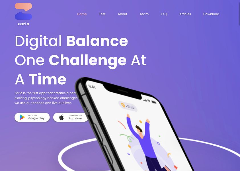 Zario - Digital Wellbeing App