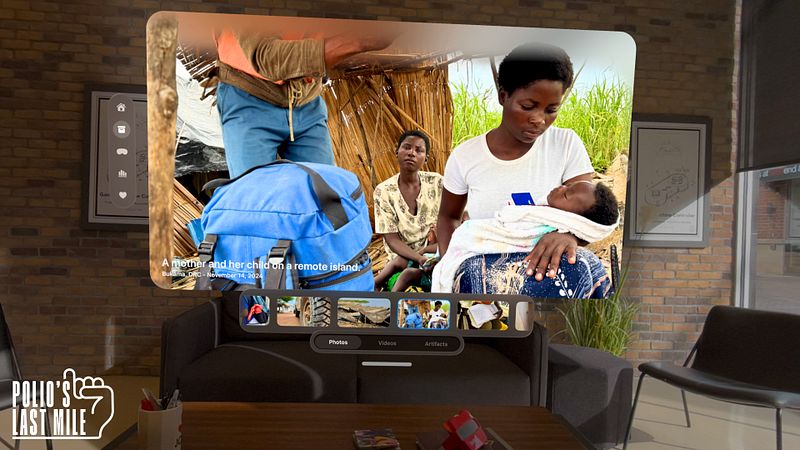 Screenshot of Polio's Last Mile