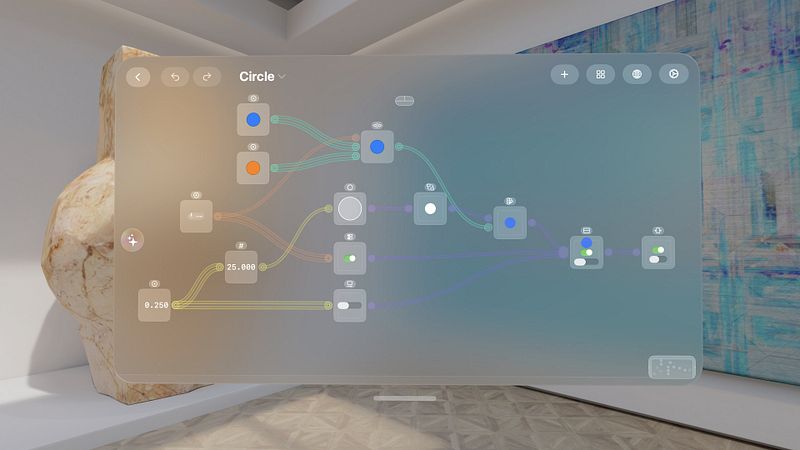 Screenshot of Flow Nodes