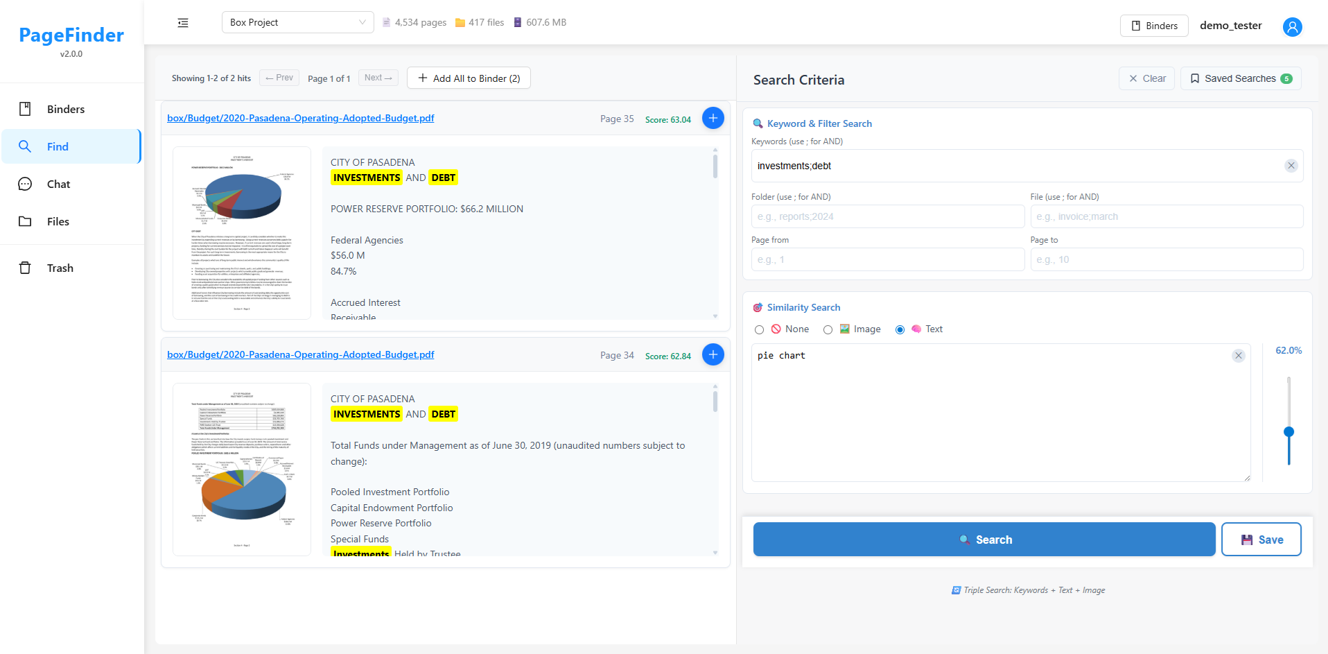 PageFinder: AI-powered document search—find exact pages and | BetaList