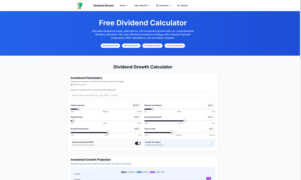 Dividend Stacker