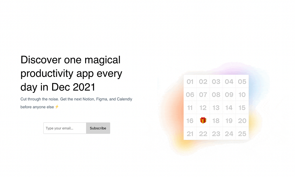 App Advent Calendar