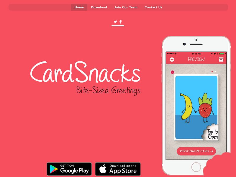 CardSnacks