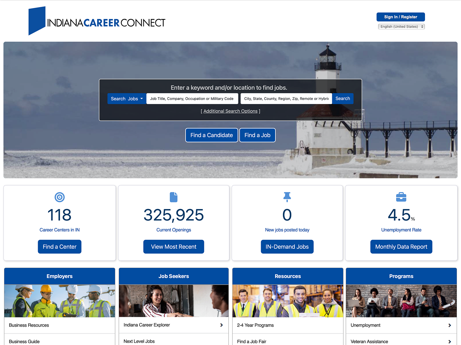 Indiana Career Connect Job Board Review Startup Jobs