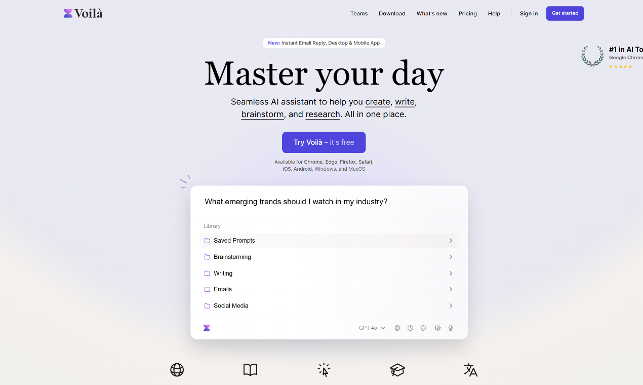 Voilà AI Assistant