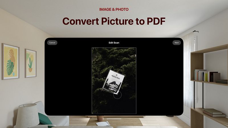 Screenshot of Convert Picture to PDF - Pify
