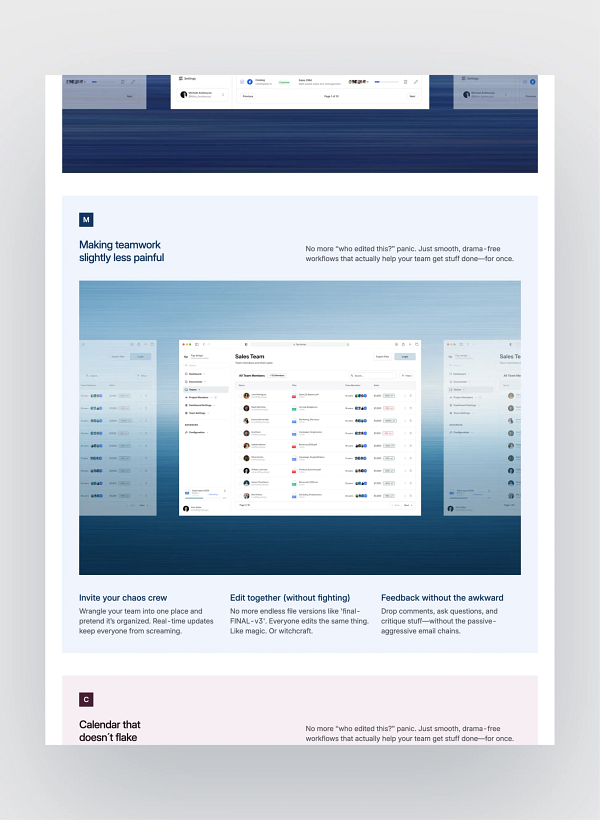 Screenshot of a clean, modern SaaS marketing website header for 'Alfred' built with Astro.