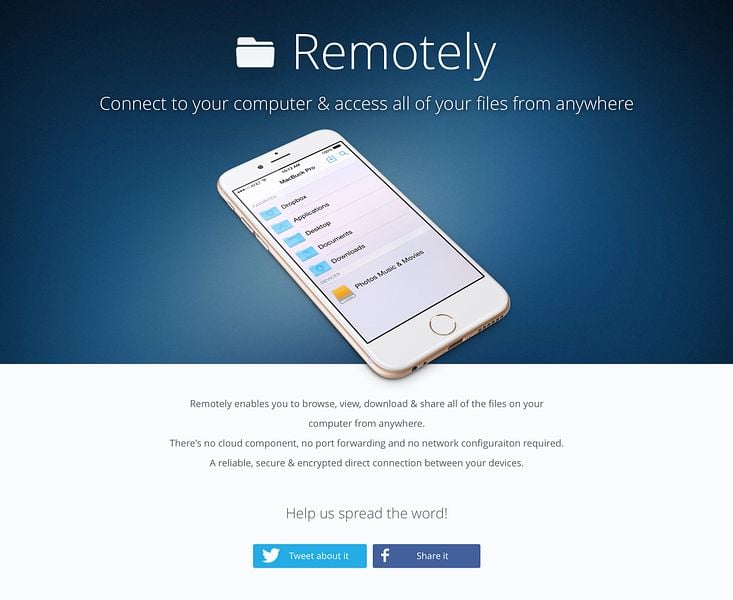 Remotely