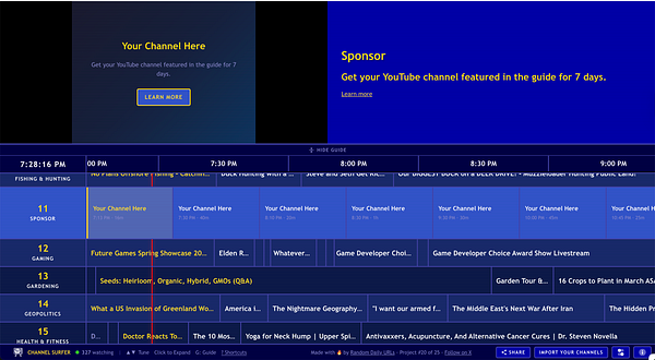 A Discord server interface displaying multiple text channels and a highlighted new sponsor channel.