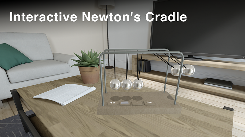 Image for Newtons Cradle Desk Toy