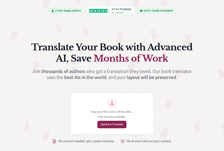 Translate A Book