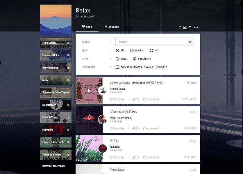 KOLLEKT.FM Feeds