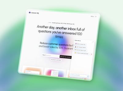 AnswerHQ: Answer HQ is your beautiful 24/7 AI customer | BetaList
