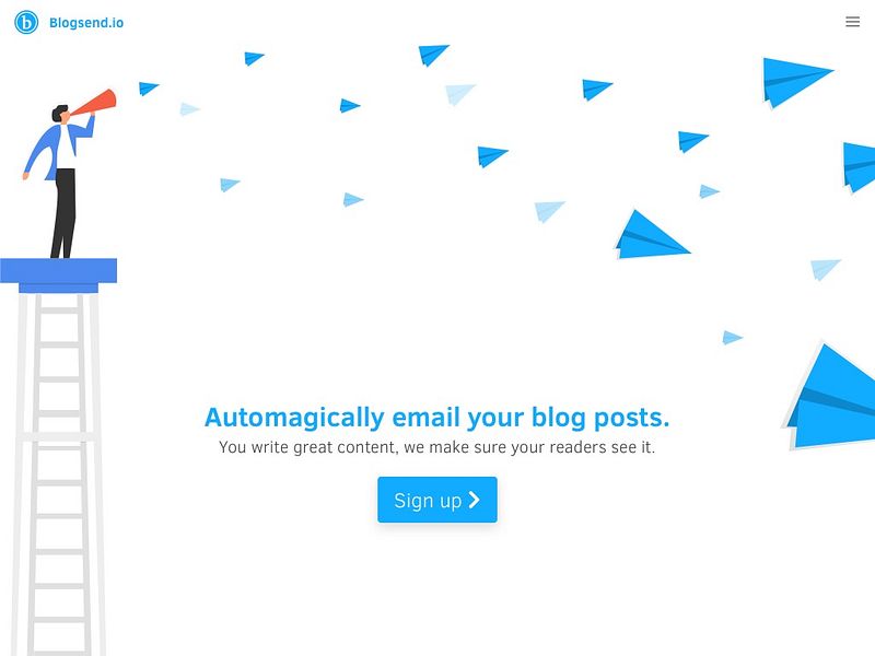 Blogsend.io