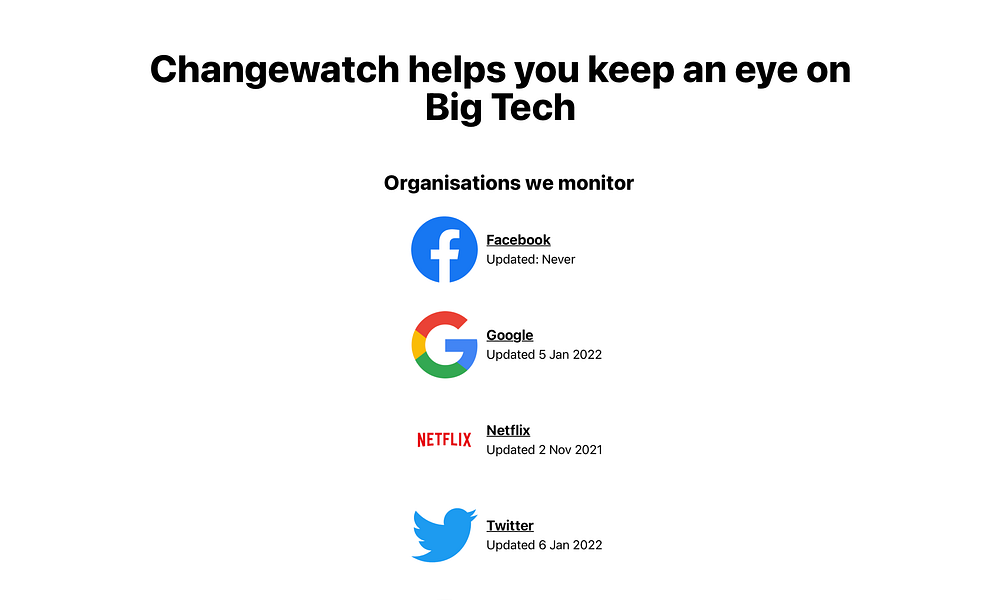 Changewatch