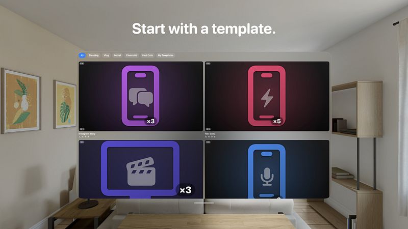 Screenshot of AI Video Editor: Monito