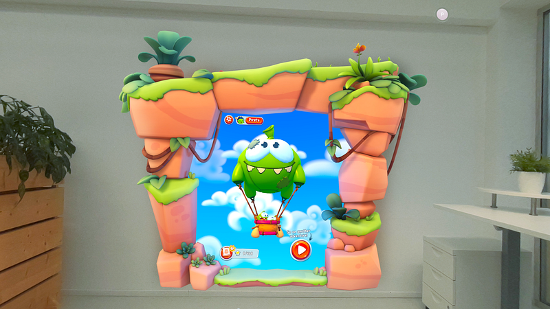 Screenshot of Cut the Rope 3