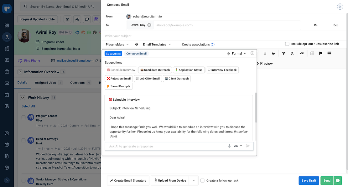 Recruit CRM