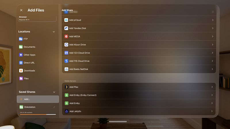 Screenshot of Infuse: Enterprise