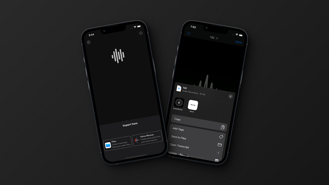 Audio Writer