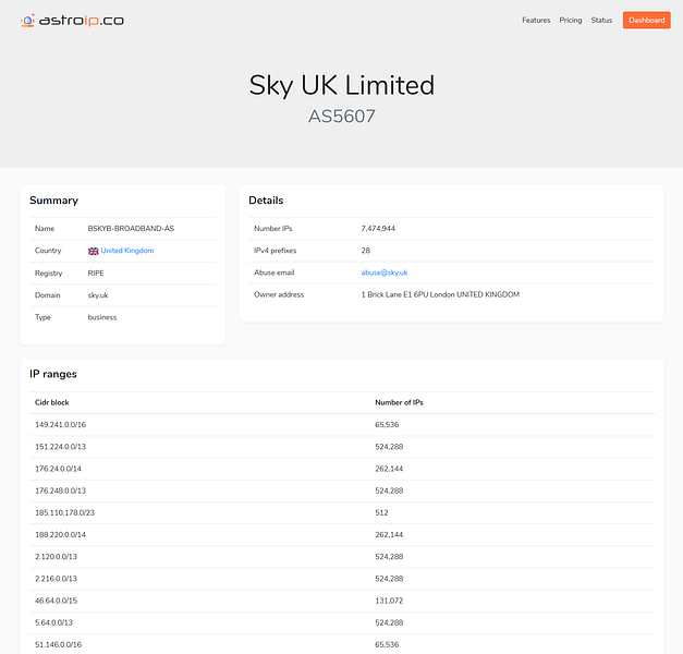 AstroIP.co