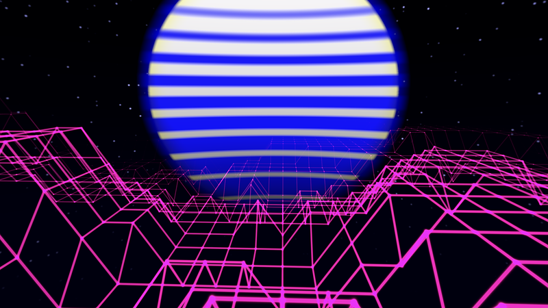 Screenshot of Neon Trip - Music Visualizer