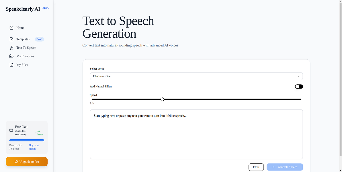 SpeakclearlyAI