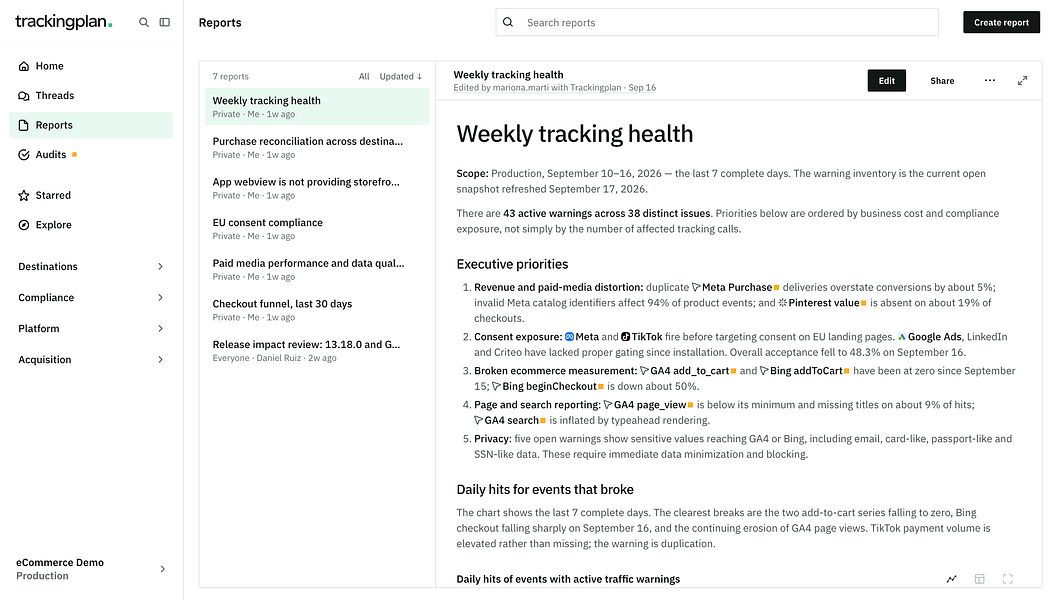 Trackingplan
