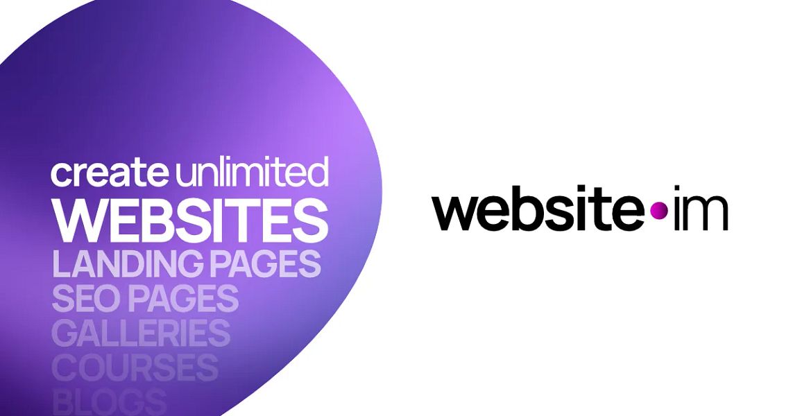 WEBSITE•IM: Build unlimited fast static websites with AI | BetaList