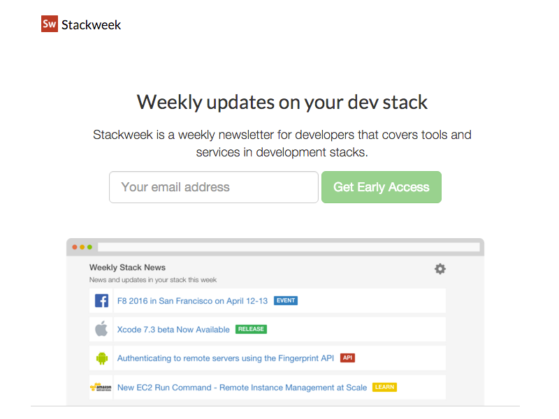 Stackweek