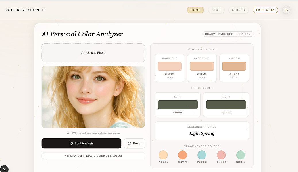 Color Season AI