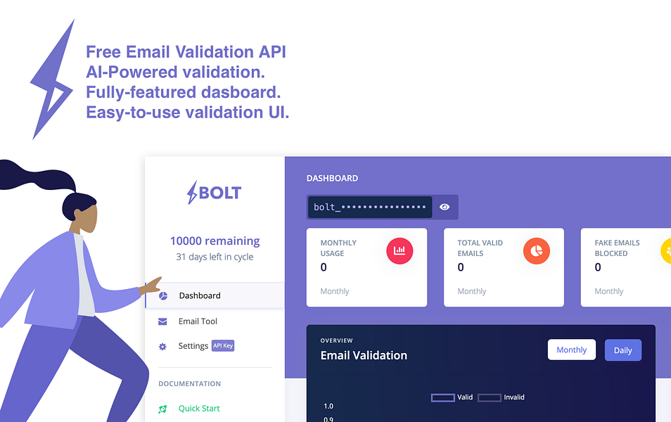 Bolt - AI Email Validation
