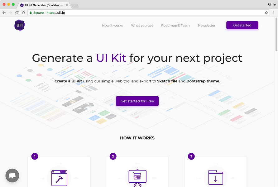 UI Kit Generator: Create a UI Kit for your web project - | BetaList